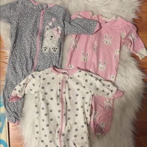 Zip up sleepers size 3/6